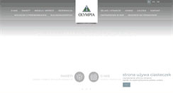 Desktop Screenshot of pensjonatolympia.pl