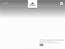 Tablet Screenshot of pensjonatolympia.pl